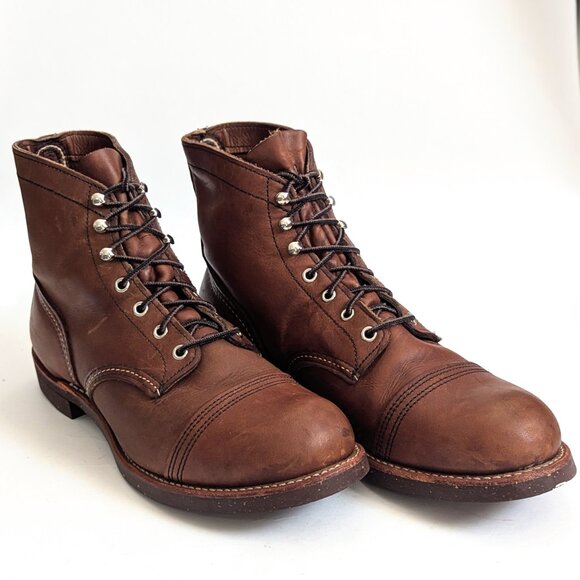 Red Wing Heritage Iron Ranger Boots Style 8111 Size 11 - Picture 2 of 14